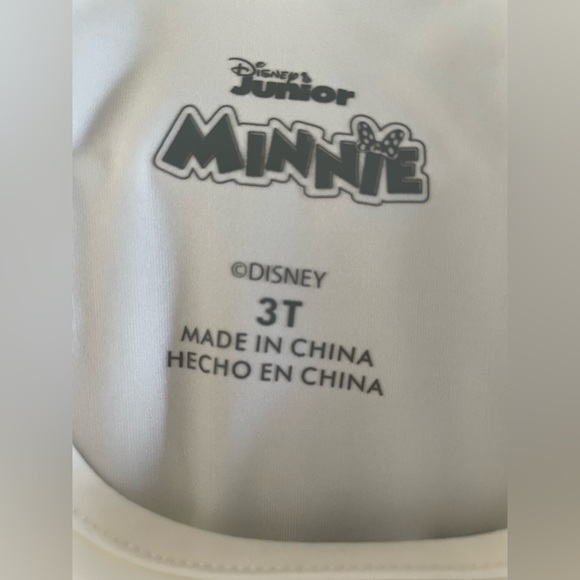 Disney Junior Minnie Mouse 3T Cream and Pink Tulle Dress - Picture 3 of 16